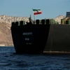 Tàu chở dầu Adrian Darya 1 của Iran. (Nguồn: hurriyetdailynews)