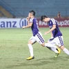 Quang Hải mang chiến thắng về cho Hà Nội FC. (Ảnh: Nguyên An/Vietnam+)
