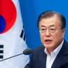 Tổng thống Hàn Quốc Moon Jae-in. (Ảnh: Yonhap/TTXVN)