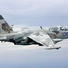 Máy bay huấn luyện quân sự Su-25UB. (Nguồn: urdupoint.com)