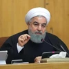Tổng thống Iran Hassan Rouhani phát biểu tại Tehran. (Ảnh: IRNA/TTXVN)