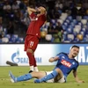 Salah bất lực trước Napoli. (Nguồn: Getty Images)