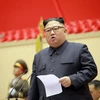 Nhà lãnh đạo Triều Tiên Kim Jong-un. (Ảnh: AFP/TTXVN)