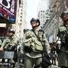 Cảnh sát Khu hành chính đặc biệt Hong Kong. (Nguồn: AFP)