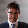 Bộ trưởng Tư pháp Nhật Bản Kawai Katsuyuki từ chức. (Nguồn: Reuters)