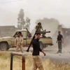 Lực lượng trung thành với Tướng Khalifa Haftar tại Tripoli, Libya. (Ảnh: AFP/TTXVN)