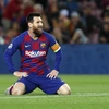 Messi và đồng độii 'bất lực' trước Slavia Prague. (Nguồn: Getty Images)