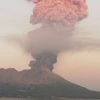 Núi lửa Sakurajima phun trào. (Nguồn: channelnewsasia)