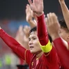 Quang Hải là đội trưởng U22 Việt Nam dự SEA Games 30. (Ảnh: Trọng Đạt/TTXVN)