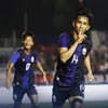 U22 Campuchia thắng tưng bừng trước U22 Timor Leste.