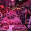 Thịt lợn được bày bán tại Trung Quốc. (Nguồn: nytimes)