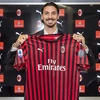 Ibrahimovic trở lại khoác áo AC Milan. (Nguồn: AP)