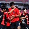 Jeong Tae-Wook (số 5) mang chức vô địch về cho U23 Hàn Quốc. (Nguồn: AFC)
