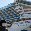 Du thuyền Diamond Princess bị cách ly tại cảng Yokohama. (Nguồn: Getty Images)