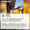 UNICEF đăng video điệu nhảy phòng COVID-19 của vũ công Việt Nam