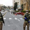 Lực lượng quân đội Jordan làm nhiệm vu. (Nguồn: Reuters)