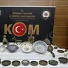 Nhiều cổ vật được thu giữ. (Nguồn: Anadolu Agency)