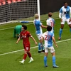 Minamino ghi bàn cho Liverpool ở trận giao hữu.