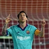 Messi mang chiến thắng về cho Barcelona. (Nguồn: Getty Images)