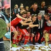 Cận cảnh 13 lần Bayern Munich giành cả Bundesliga và Cúp Quốc gia