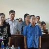 Các bị cáo tại phiên tòa, diễn ra vào tháng 10/2019. (Ảnh: Sỹ Tuyên/TTXVN)
