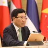 Phó Thủ tướng, Bộ trưởng Bộ Ngoại giao Phạm Bình Minh. (Ảnh: Văn Điệp/TTXVN)
