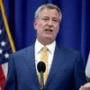 Thị trưởng thành phố New York Bill de Blasio. (Nguồn: ny1.com)