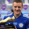 Vardy nhận giải thưởng Vua phá lưới Premier League. (Nguồn: Sky Sports)