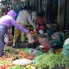 Đà Nẵng đảm bảo lương thực, thực phẩm, nhu yếu phẩm cho nhân dân. (Ảnh: Quốc Dũng/TTXVN)