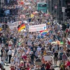 Người biểu tình tại Berlin. (Nguồn: AP)