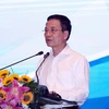 Bộ trưởng Bộ Thông tin và Truyền thông Nguyễn Mạnh Hùng. (Ảnh: Thống Nhất/TTXVN)