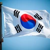 Quốc kỳ của Hàn Quốc.