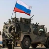 Xe bọc thép của Nga bị tấn công khi đang tuần tra tại Syria