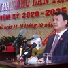 Đồng chí Đặng Xuân Phong, tân Bí thư tỉnh ủy Lào Cai khóa XVI, nhiệm kỳ 2020-2025. (Ảnh: Quốc Khánh/TTXVN)