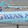 Máy bay của hãng hàng không quốc gia Korean Air. (Nguồn: Yonhap)