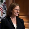 Bà Amy Coney Barrett trở thành Thẩm phán Tòa án Tối cao. (Ảnh: AFP/TTXVN)