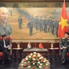 Chủ nhiệm Tổng cục Chính trị QĐND Việt Nam tiếp Đại sứ Ấn Độ
