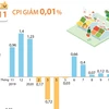 [Infographics] CPI tháng 11/2020 giảm 0,01% so với tháng trước