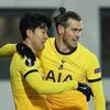 Bale và Son Heung-min cùng ghi bàn giúp Tottenham vào vòng 1/16 Europa League. (Nguồn: Getty Images)