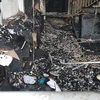 Bình Phước: Cháy ở Trung tâm Anh ngữ quốc tế, thiêu rụi nhiều tài sản