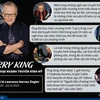 [Infographics] Larry King - Huyền thoại ngành truyền hình Mỹ