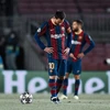 Messi và đồng đội nhận thảm bại ngay trên sân nhà. (Nguồn: Getty Images)