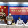 Tây Ninh: Đảm bảo phương án phòng dịch trong quá trình diễn ra bầu cử