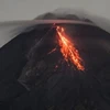 Núi lửa Merapi phun trào, gây ra luồng khí nóng bay xa 1.500m