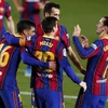 Barcelona giành chiến thắng hủy diệt. (Nguồn: Getty Images)