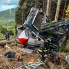 Italy chưa tìm ra nguyên nhân vụ rơi cáp treo làm 14 người thiệt mạng