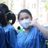 [Photo] Đoàn y, bác sỹ Đà Nẵng lên đường chi viện tỉnh Bắc Giang