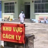 Khu vực cách ly bệnh nhân mắc COVID-19. (Ảnh: Phan Sáu/TTXVN)