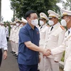 [Photo] Chủ tịch Quốc hội Vương Đình Huệ thăm Công an tỉnh Đắk Nông