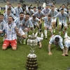Argentina vô địch Copa America 2021. (Ảnh: AFP/TTXVN)